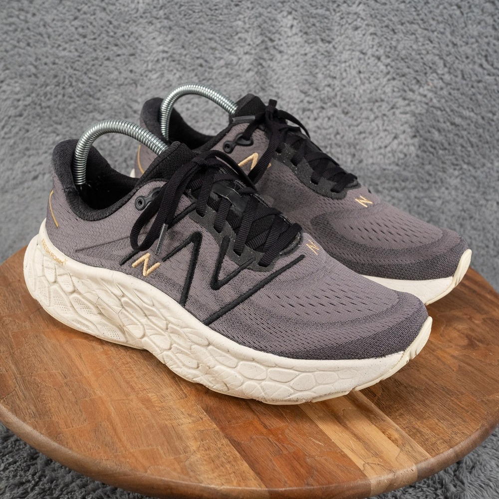 New Balance Fresh Foam X More v4 Women 9.5 Black Good Running Shoes WMORBD4